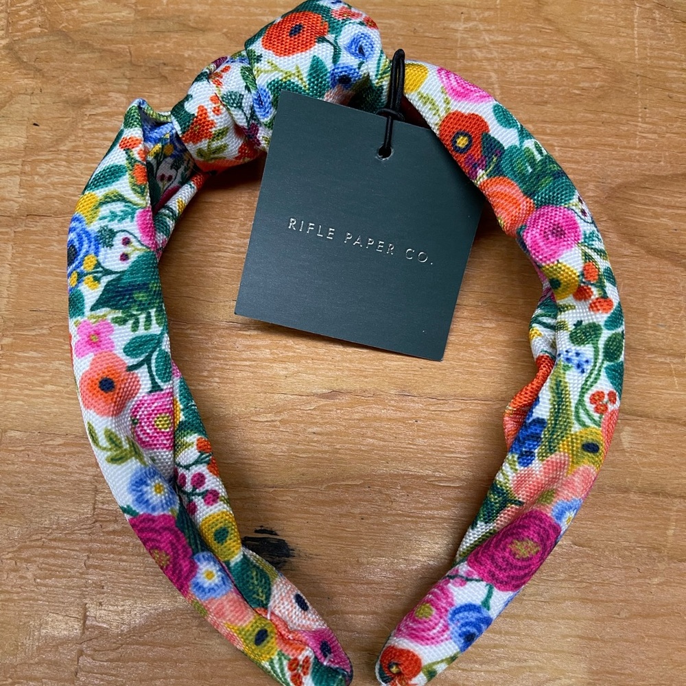 Rifle Paper Co. NWT Garden Party floral headband